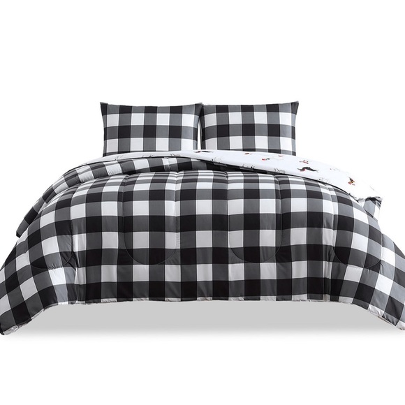 Full/Queen set includes 3 pieces: comforter (90" x 90"), two shams (20" x 26"') - Picture 9 of 13